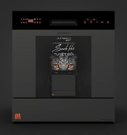 Máy rửa chén Junger Leopard DWJ-136-VG