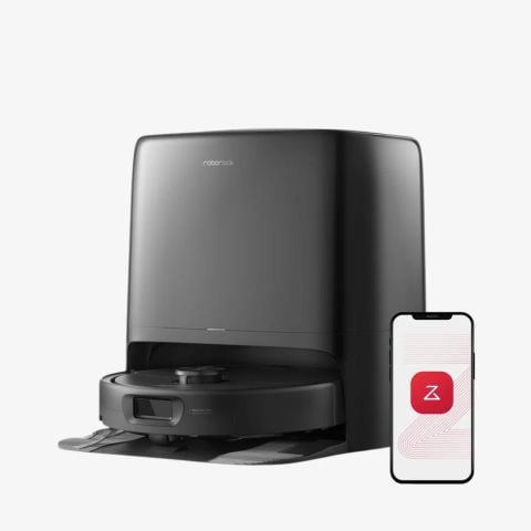Robot Hút Bụi Lau Nhà Roborock Qrevo 2 Pro Đen