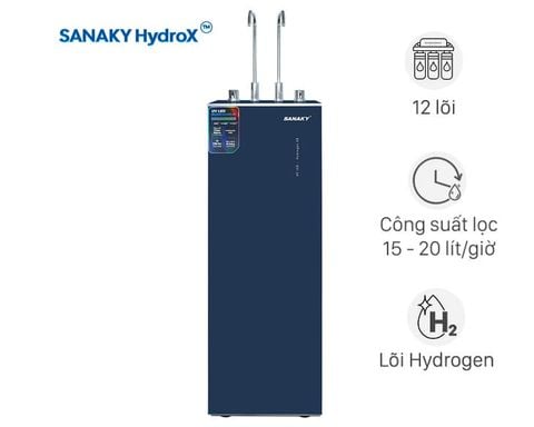Máy lọc nước Nóng Hydrogen Khoáng Sanaky 12 lõi SNK-TV2HK021