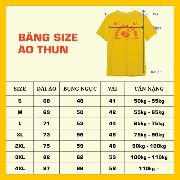  Áo Bia Gà màu Xanh lá cây (Rooster Beers Green T-Shirt) 