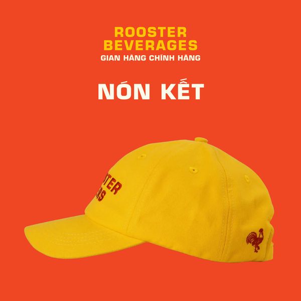  Nón Bia Gà màu Vàng (Rooster Cap Yellow) 