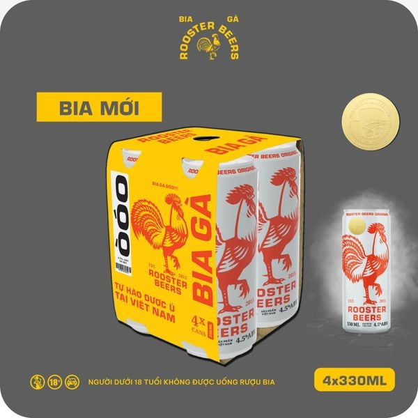  Rooster Beers ÒÓO set 4 Lon 
