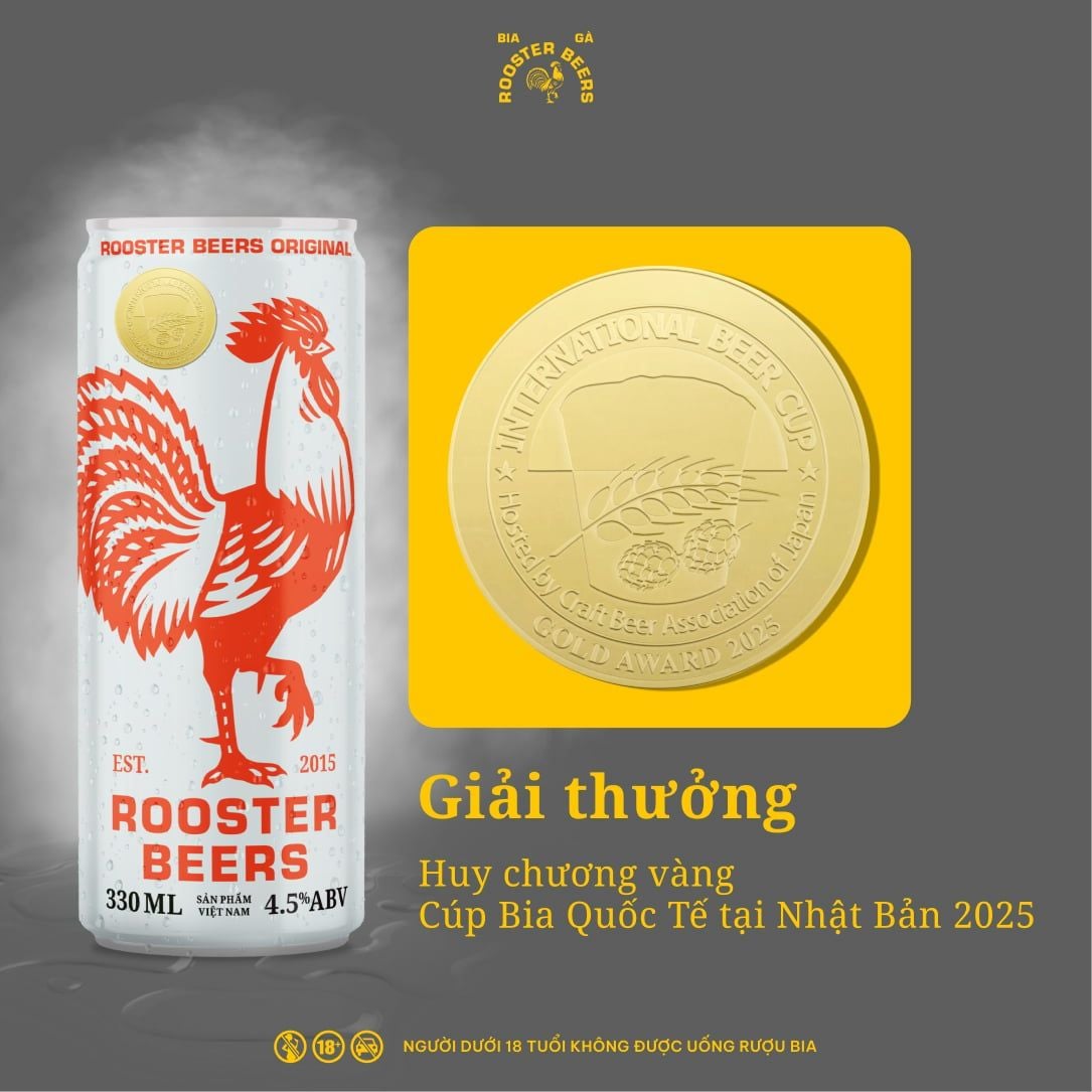  Rooster Beers ÒÓO - Thùng 24 Lon Cao 