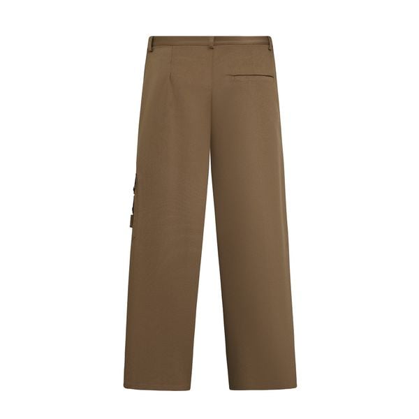  Straight Fit Cargo Pants - Brown 