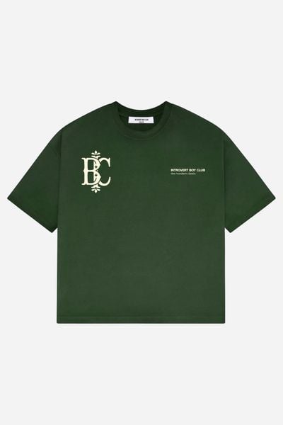  The Introvert Association T-shirt - Moss Green 