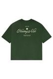  The Introvert Association T-shirt - Moss Green 