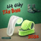 LÓT GIÀY CAO SU NON- DÀNH CHO TÂN BINH NVQS- ÊM CHÂN