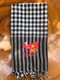 Khăn rằn Nam bộ thêu A80- Phiển bản đặc biệt kỷ niệm 80 năm Quốc khánh 2/9
