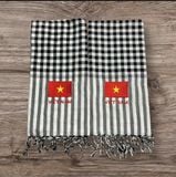 Khăn rằn Nam bộ thêu A80- Phiển bản đặc biệt kỷ niệm 80 năm Quốc khánh 2/9