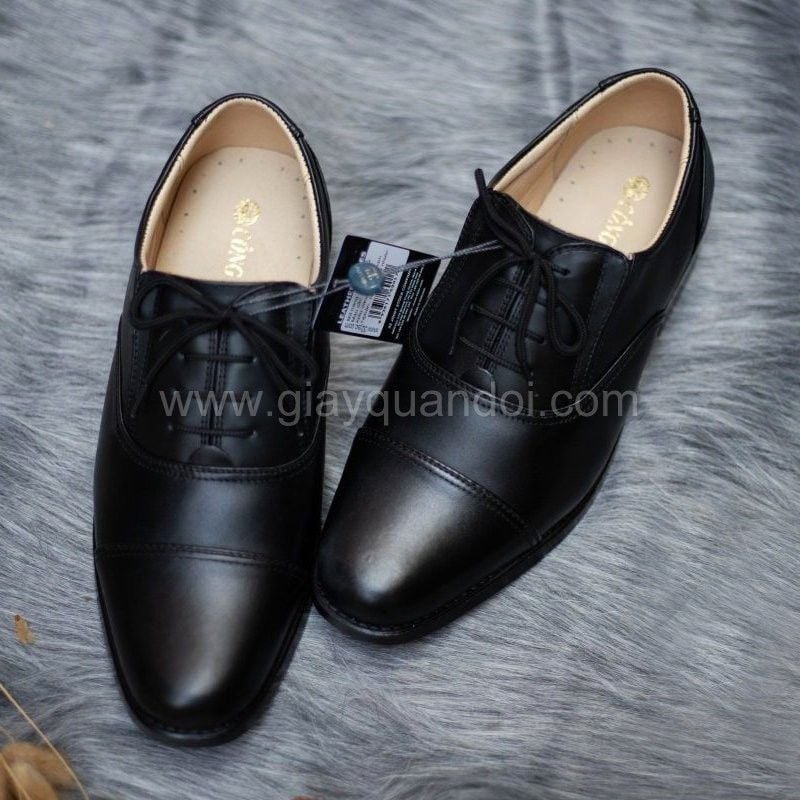 Giày Da Kiểu CA đế vàng 432G Công ty 32