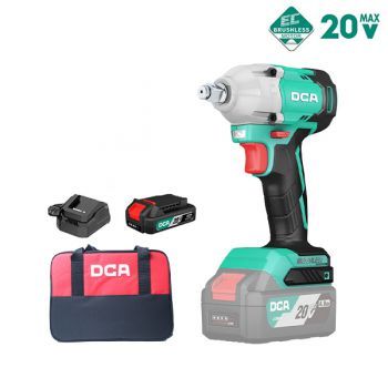  Máy siết buloong không chổi than dùng pin DCA ADPB298DM 