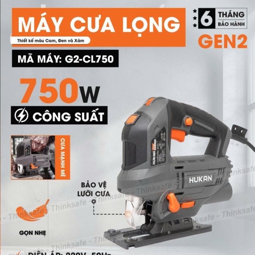  Máy Cưa Lọng Dùng Điện 220V Hukan G2-CL750 HUKAN 