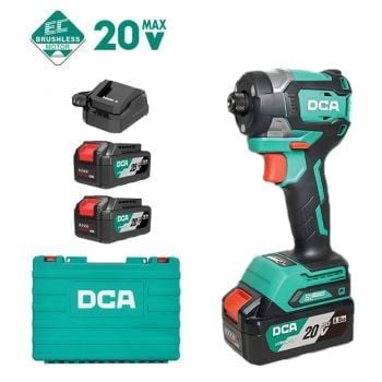  Máy siết vít không chổi than dùng pin DCA ADPL208EM 