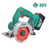  Máy cắt đá không chổi than dùng pin DCA ADZE125DM 