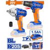  Bộ combo Máy khoan & Máy siết buloong dùng pin 20V WCK2017 WADFOW 