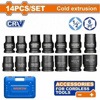  Bộ 14 đầu tuýp đóng 1/2"1/2" WMS4D01 WADFOW 