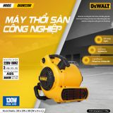  MÁY THỔI KHÔ THẢM, SÀN DEWALT DXAM2250 