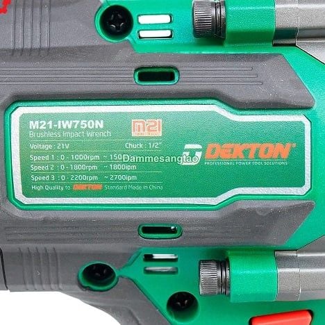 Thân Máy Bulong Pin Dekton M21-IW750N 