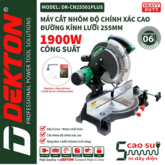  Máy cắt nhôm Dekton DK-CN25501Plus 