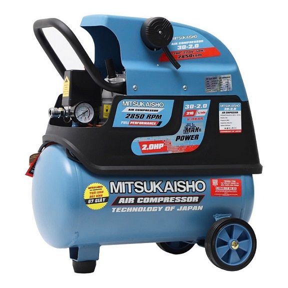  máy nén khí Mitsukaisho có dầu 30 lít 