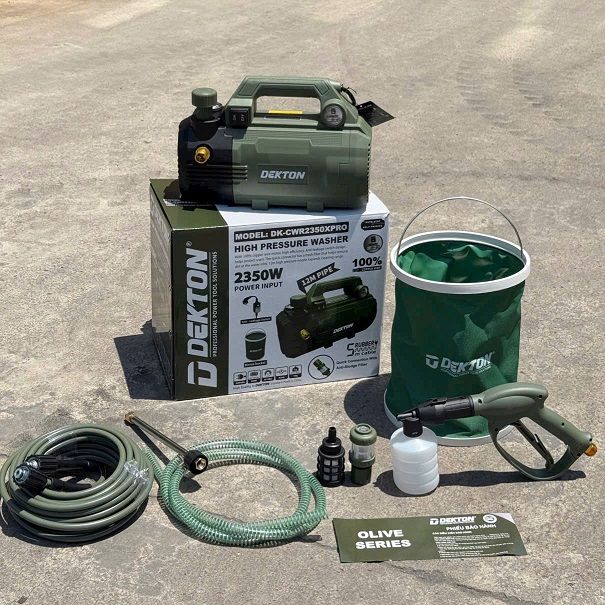  MÁY RỬA XE DEKTON DK-CWR2350XPRO – chống giật 