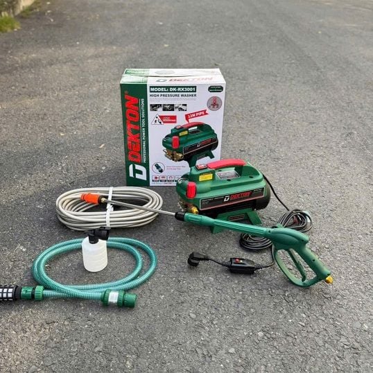  MÁY RỬA XE CHỈNH ÁP DEKTON DK-CWR3001 chống giật 