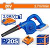  Máy thổi bụi dùng pin 20V WBLP522 WADFOW 