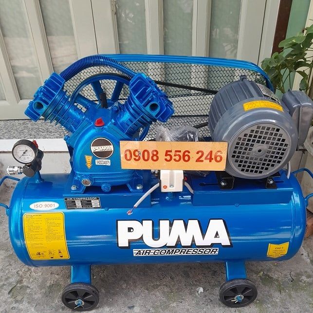  MÁY NÉN KHÍ DÂY ĐAI PUMA 1hp 75 LÍT 