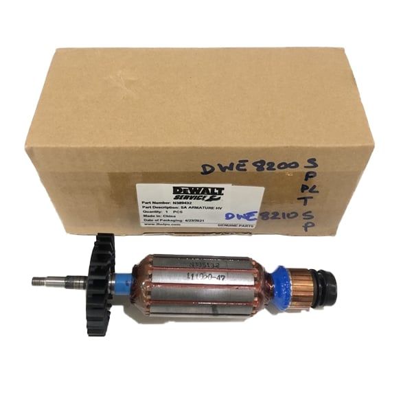  Rotor dùng cho máy mài 850W-100mm DWE8200, DWE8210 Dewalt, model: NA185828 