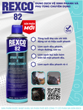  REXCO 82 SPARE PARTS & BRAKE CLEANER – Dung dịch vệ sinh phanh và phụ tùng xe chuyên dụng 500ML / 395G / 16,9 FL OZ 