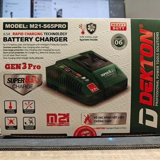  Sạc Dekton 6,5a M21-S65pro 