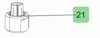  Đầu giữ mũi dùng cho máy phay cầm tay DCW600 Hiệu Dewalt Model N854296 