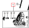  Phụ tùng hộp bánh răng nguyên cụm dùng cho DWE750 DWE751 Dewalt NA277993 