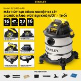  Máy hút bụi Công nghiệp 3 chức năng Stanley SL19417-6AB 23 lít (mã mới của SL19417-6A) 