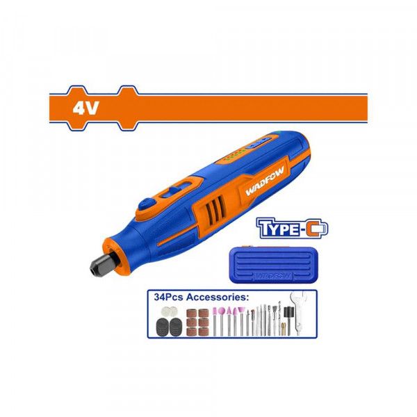  Máy mài khuôn mẫu dùng pin 4V (không kèm dây sạc) WRYN418 WADFOW 