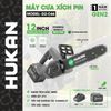  Bộ máy cưa xích pin 12 INCH (GEN2) G2-C66 HUKAN 