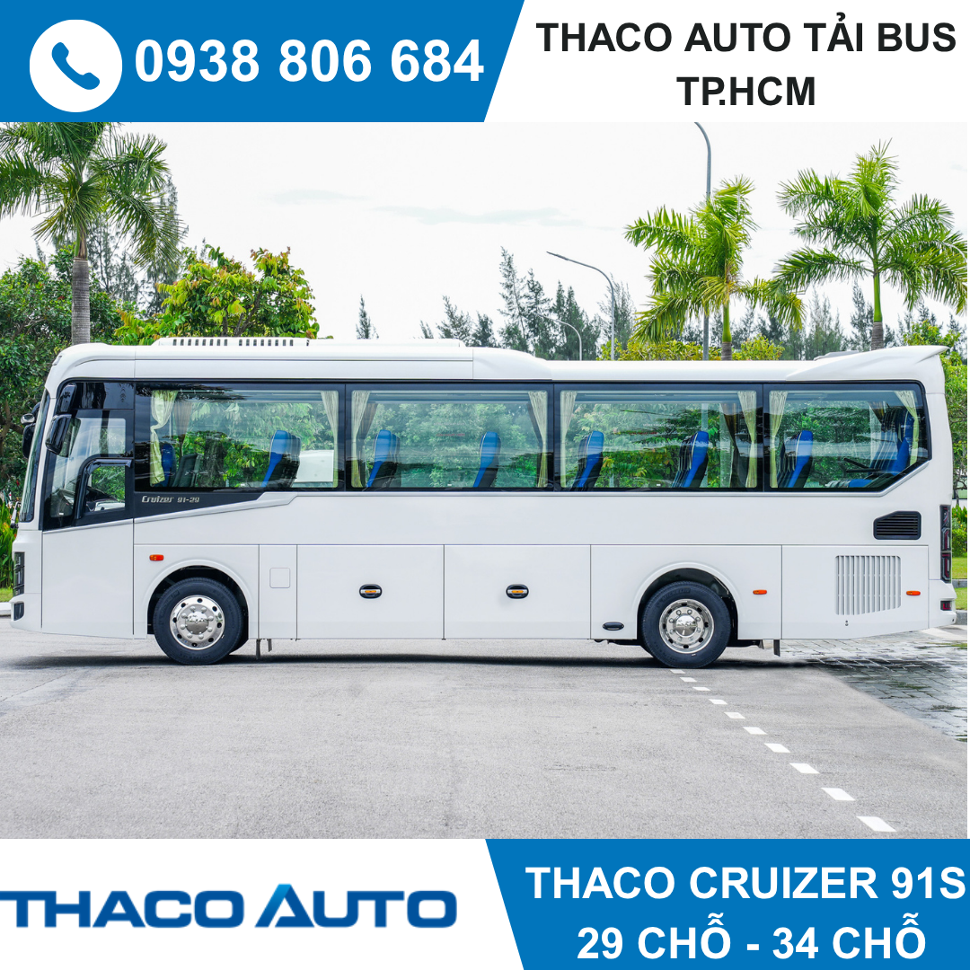  XE KHÁCH 29 CHỖ THACO CRUIZER TB91S 