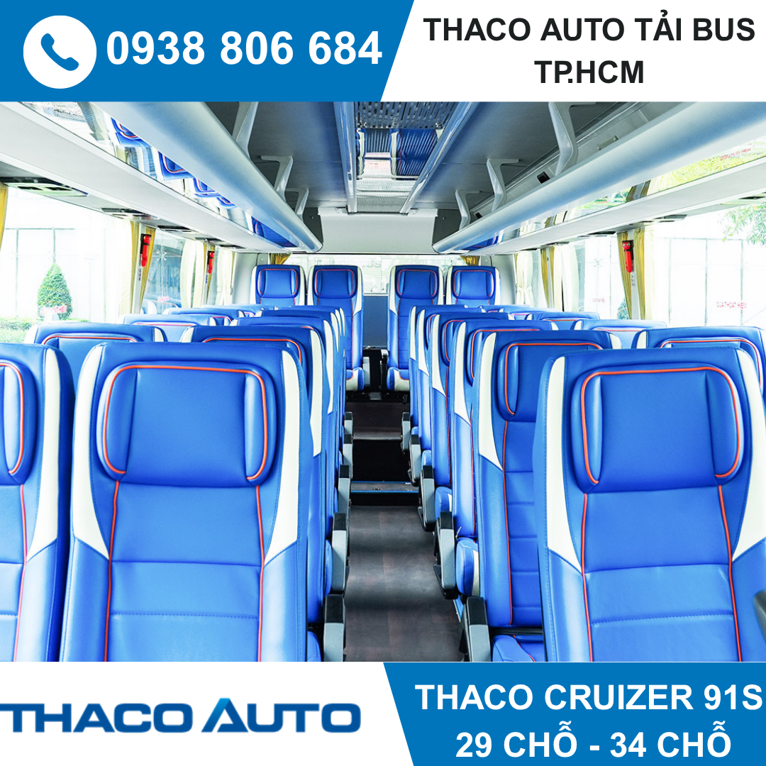  XE KHÁCH 29 CHỖ THACO CRUIZER TB91S 