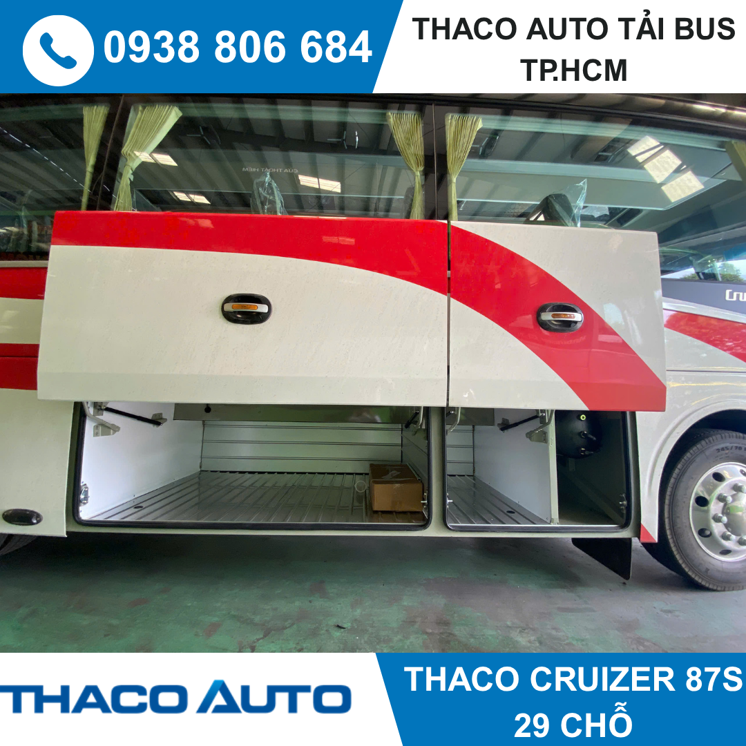  XE KHÁCH THACO CRUIZER 87S 29 CHỖ 