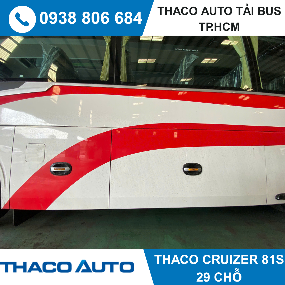  XE KHÁCH THACO CRUIZER 87S 29 CHỖ 