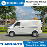  XE TẢI VAN THACO 2 CHỖ | TF420 V 2S | 945 KG | THÙNG 2,3M 