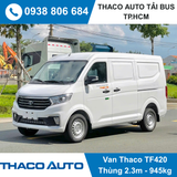  XE TẢI VAN THACO 2 CHỖ | TF420 V 2S | 945 KG | THÙNG 2,3M 