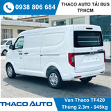  XE TẢI VAN THACO 2 CHỖ | TF420 V 2S | 945 KG | THÙNG 2,3M 