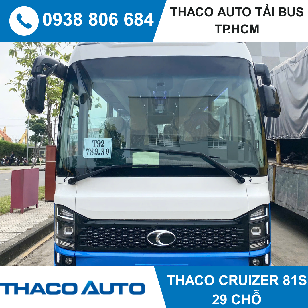  XE KHÁCH 29 CHỖ THACO CRUIZER TB81S 