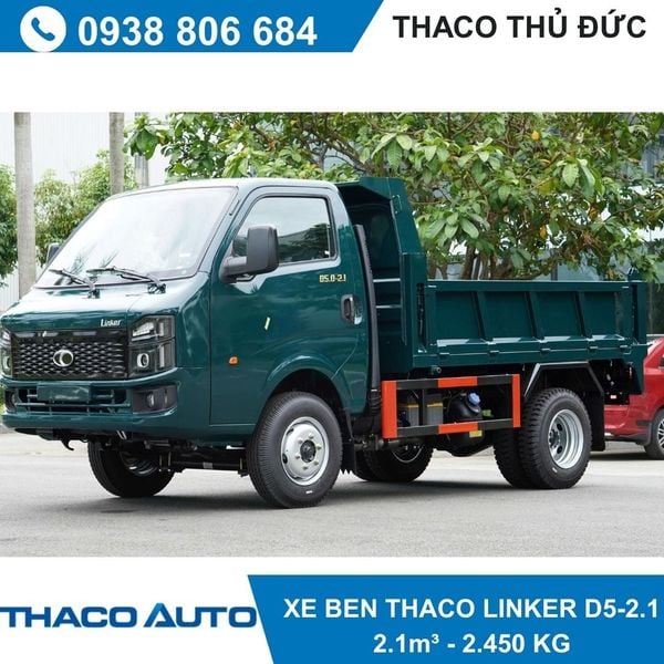  XE BEN THACO LINKER D5.0-2.1 | 2,45 TẤN 