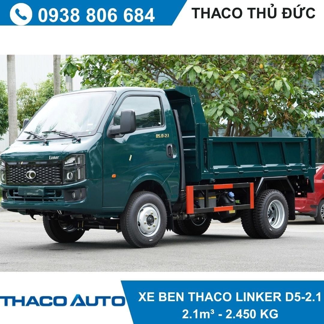  XE BEN THACO LINKER D5.0-2.1 | 2,45 TẤN 
