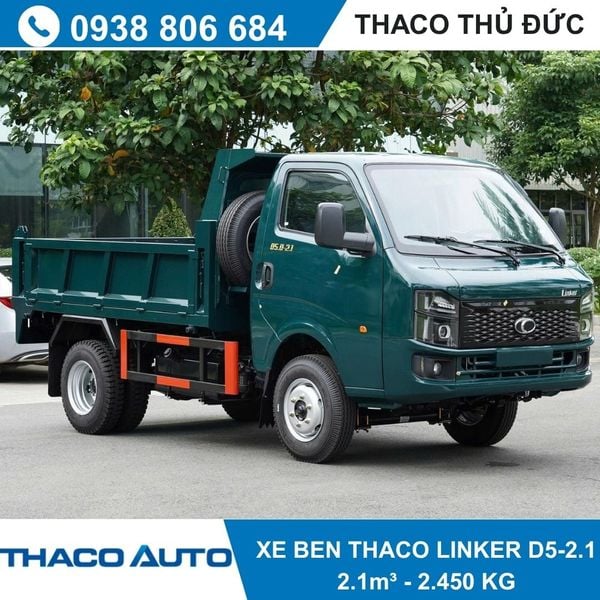  XE BEN THACO LINKER D5.0-2.1 | 2,45 TẤN 