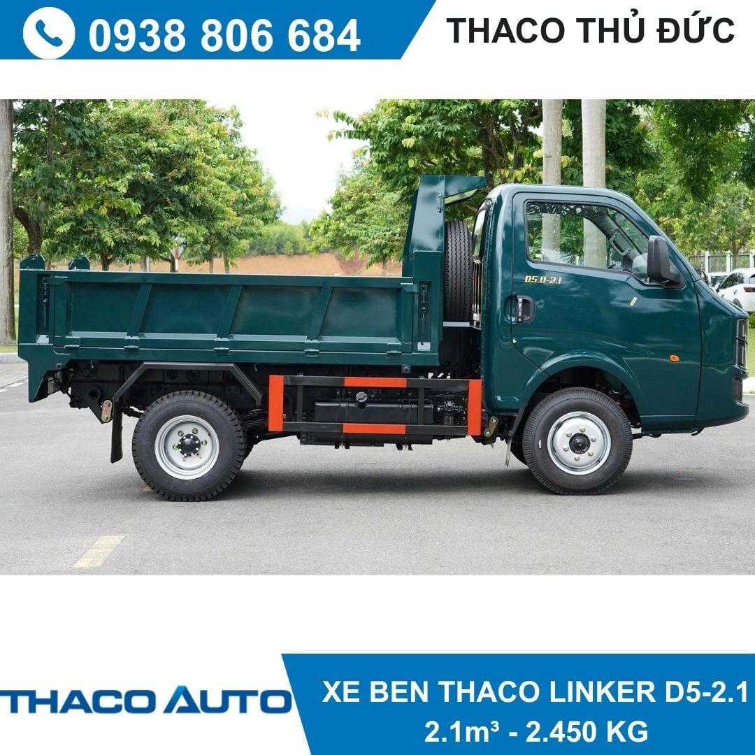 XE BEN THACO LINKER D5.0-2.1 | 2,45 TẤN 
