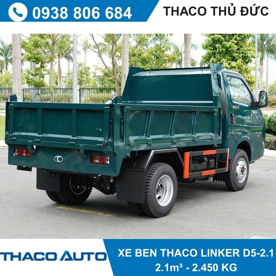  XE BEN THACO LINKER D5.0-2.1 | 2,45 TẤN 
