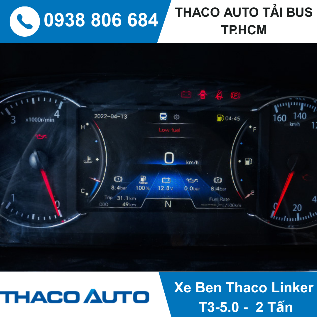 XE BEN THACO LINKER T3-5.0 | 2 TẤN 